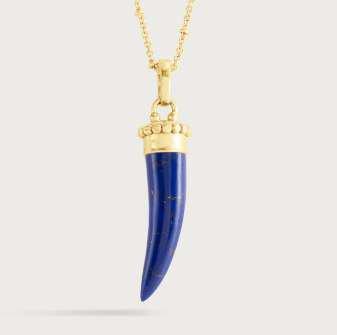 Forza Stone Horn Charm - Lapis