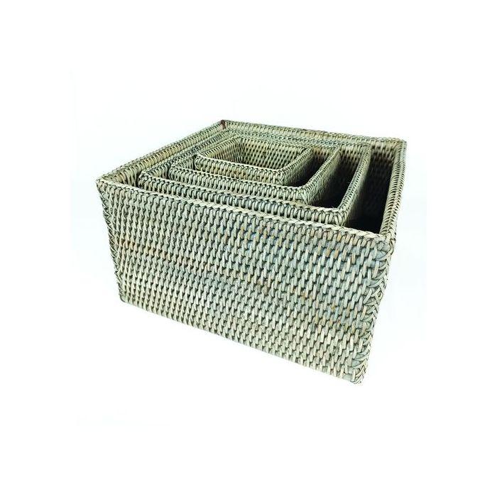 Square baskets (4)