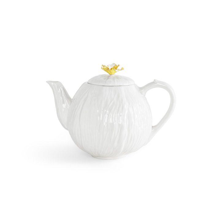Porcelain Gardenia Teapot