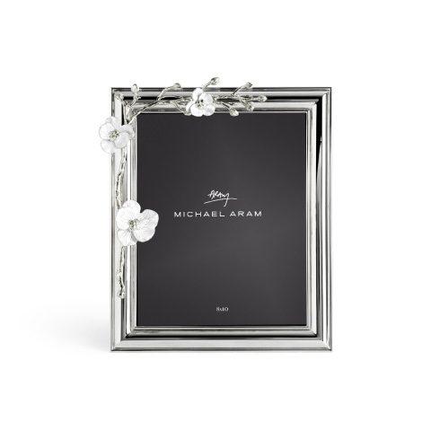 Glass NEW Silver Orchid 8 x 10 Frame