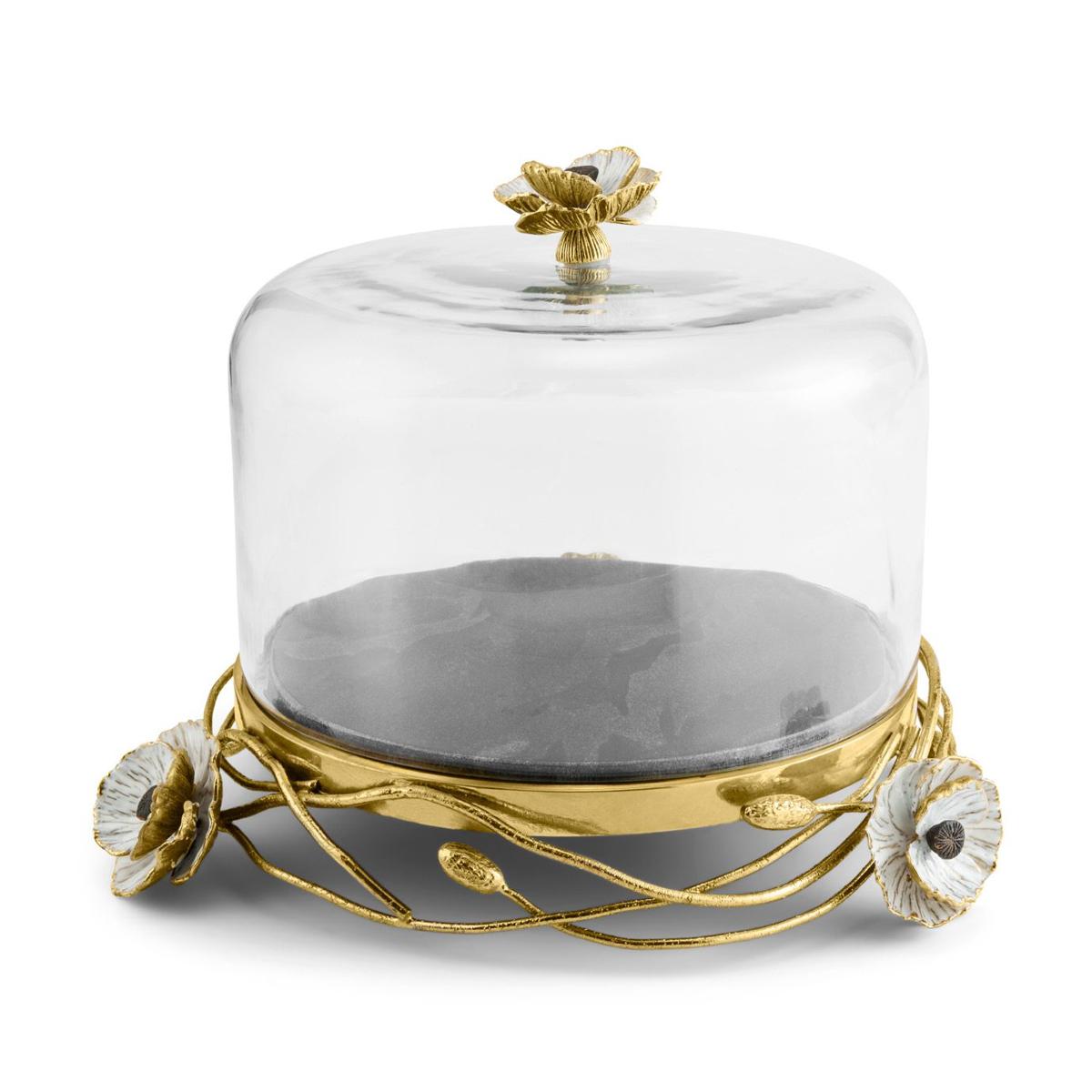 Anemone Cake Stand w/ Dome