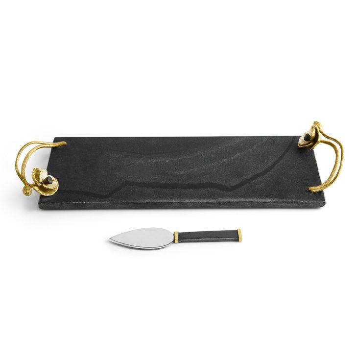 Anemone Small Cheese Board w/ Spreader