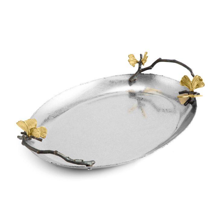 Butterfly Ginkgo Medium Tray