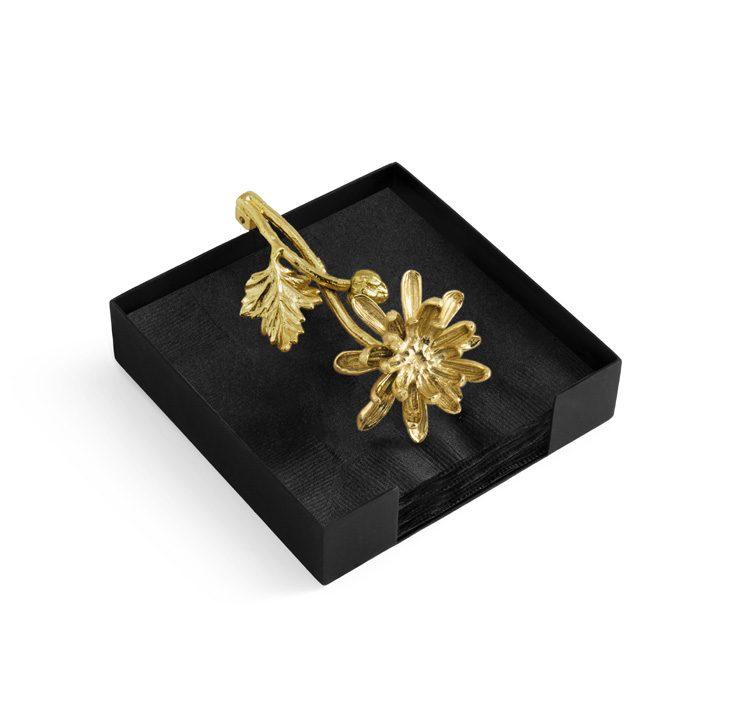 Dahlia Cocktail Napkin Holder