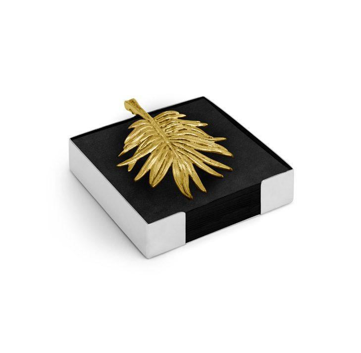 Palm Dinner Napkin Holder