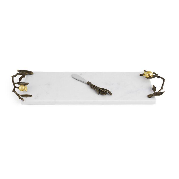 Goldplate 24K Pomegranate Bread Knife