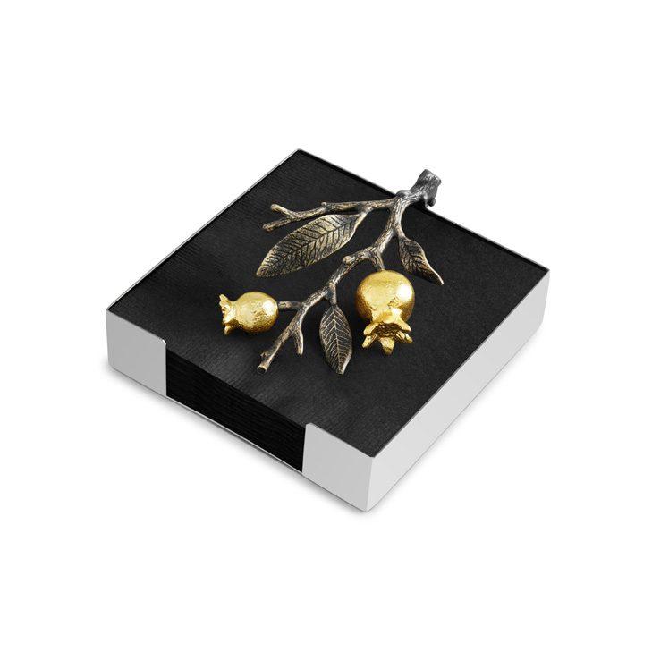 Pomegranate Cocktail Napkin Holder