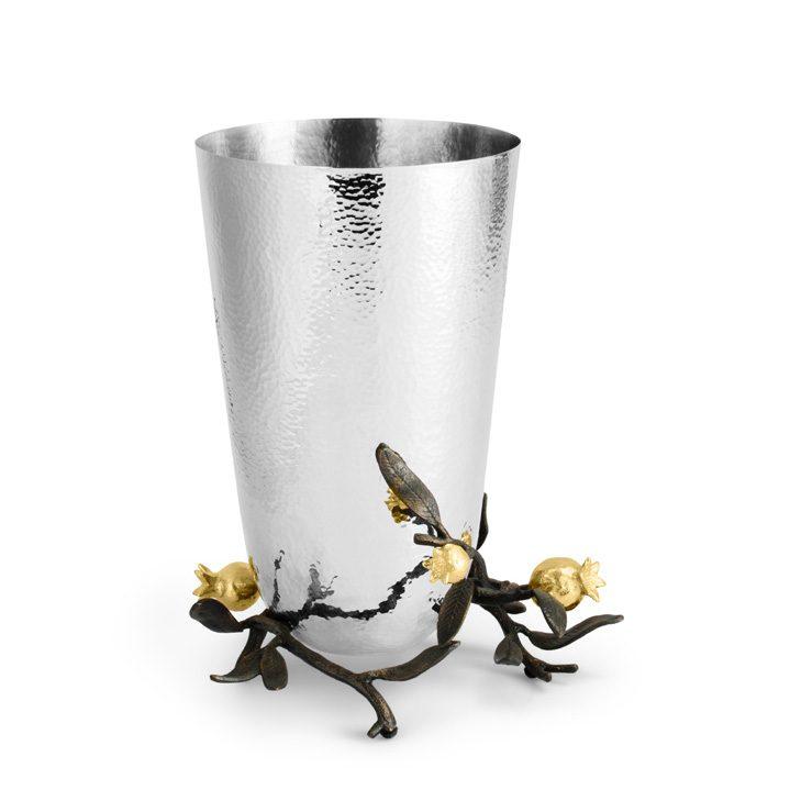 Goldplate 24K Pomegranate Candleholders
