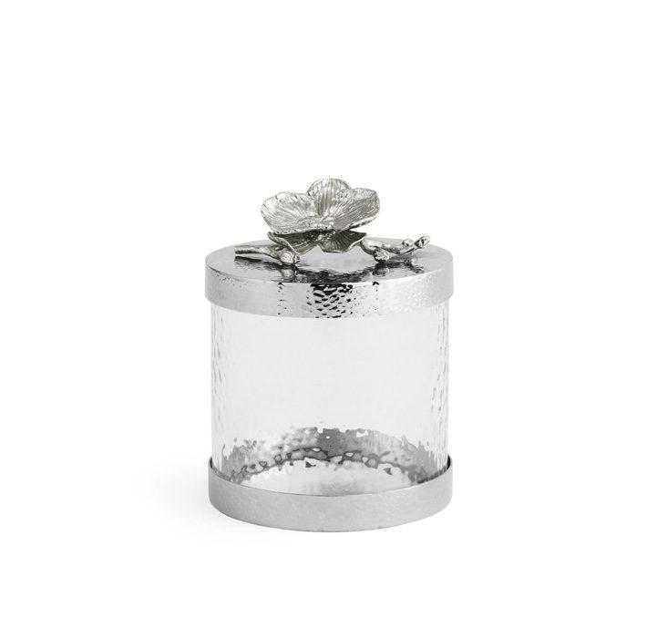 White Orchid Extra Small Canister