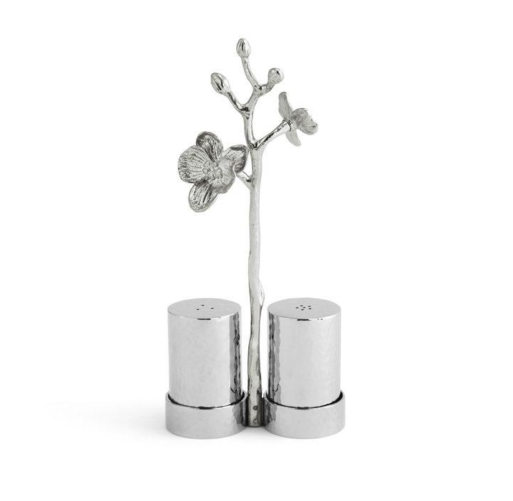 White Orchid Salt & Pepper Set