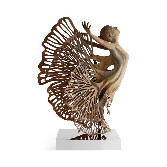 Ginkgo Fairy Sculpture