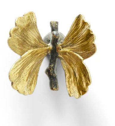 Black Nickelplate Orchid Small Knob