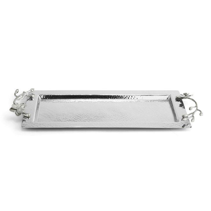 White Orchid Vanity Tray