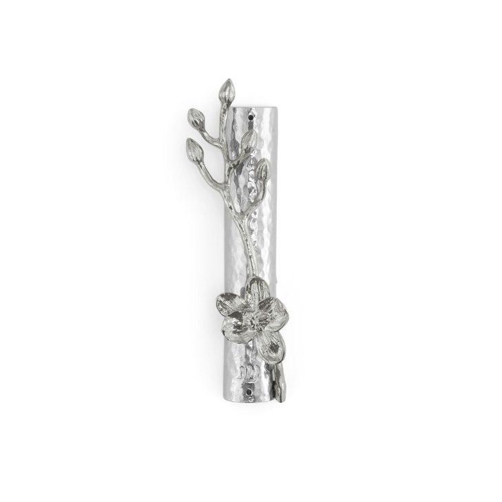 White Orchid Mezuzah