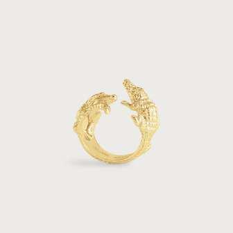 Safari Alligator Ring