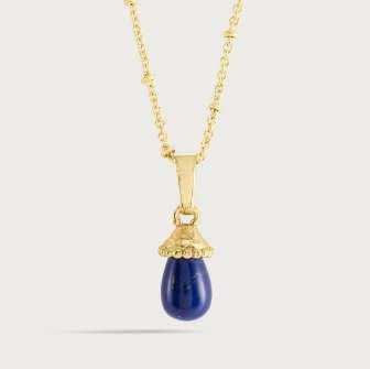 Forza Stone Drop Charm - Lapis