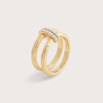 Enchanted Forest Double Ring