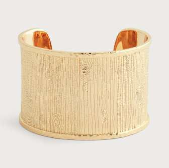 RING SIZE: 5, 6, 7, 8 Enchanted Forest Bark Cuff