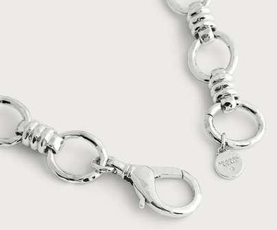 Neptune Triple Ring Earrings - Sterling Silver