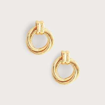Neptune Triple Ring Earrings
