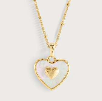 Heart Radiant Gold Charm