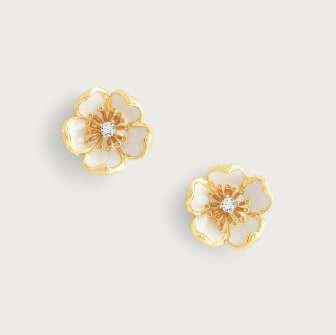 Wildflowers Gathered Hoop Earrings