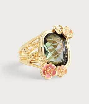 Wildflowers Stone Ring