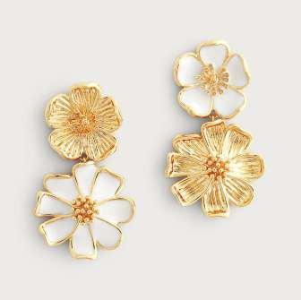 Wildflowers Mixed Drop Earrings