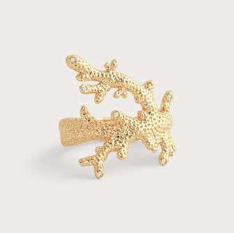 Ocean Coral Ring