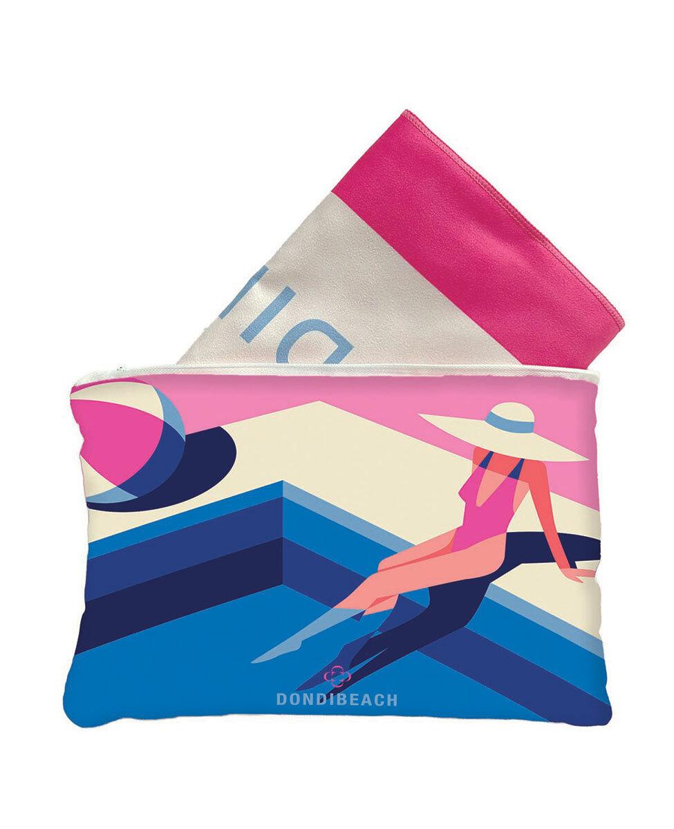 Beach towel Antibes 100×180