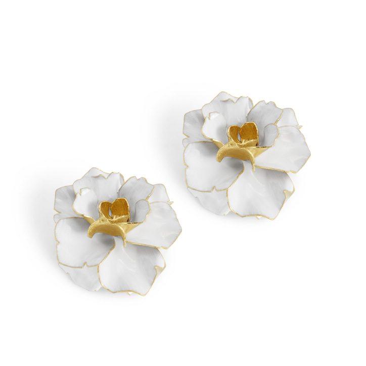 Gardenia Candleholders Set of 2