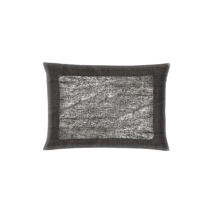 Linen Butterfly Ginkgo Sky Ombre Embroi - dered Dec Pillow
