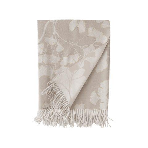 Other Fibres 16 Butterfly Ginkgo Stone Throw