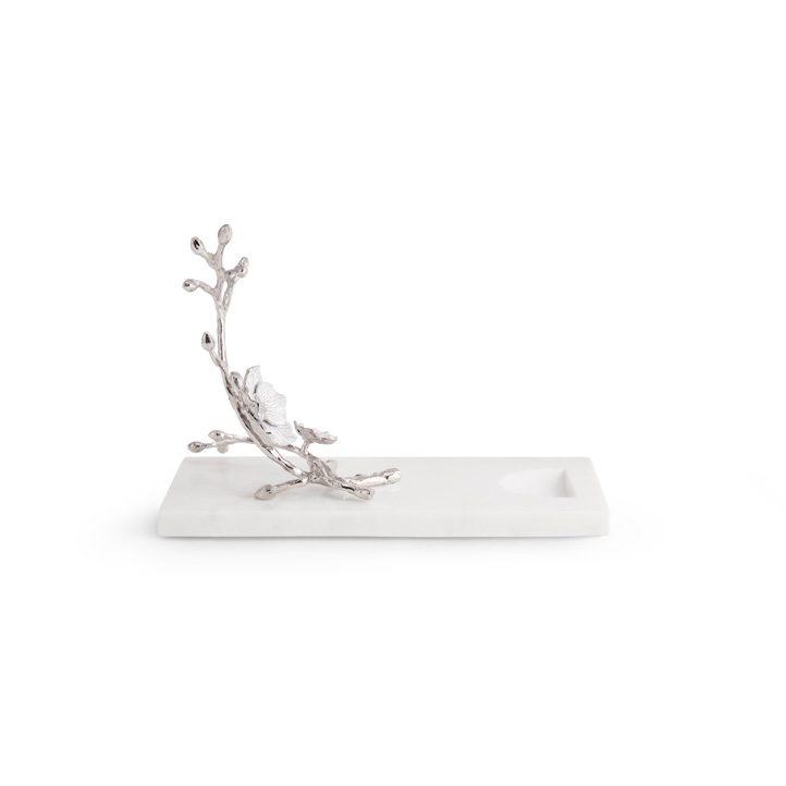 Silver Orchid Wine Rest