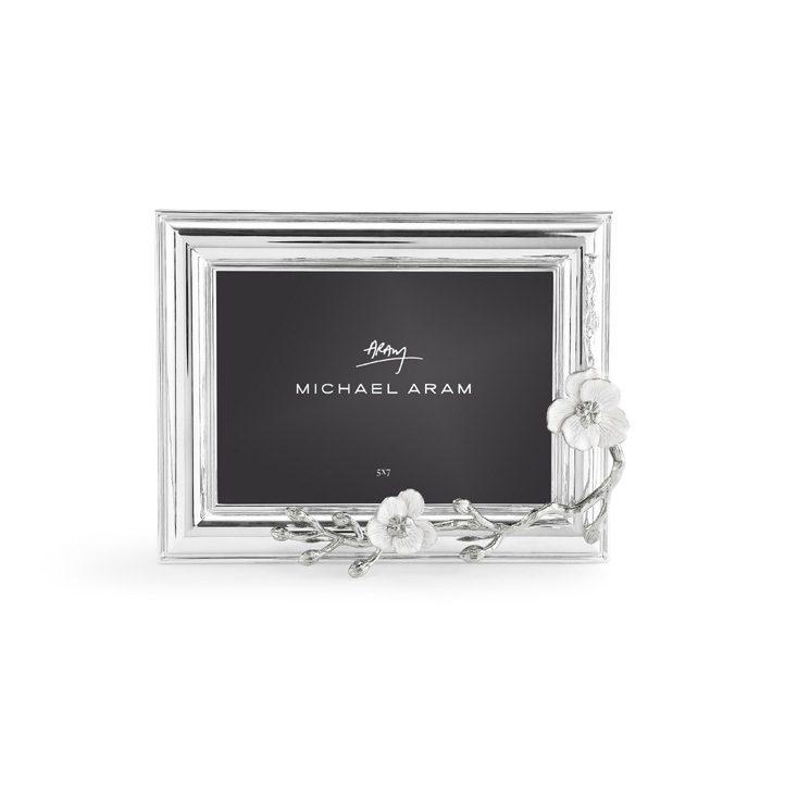 Silver Orchid Basket