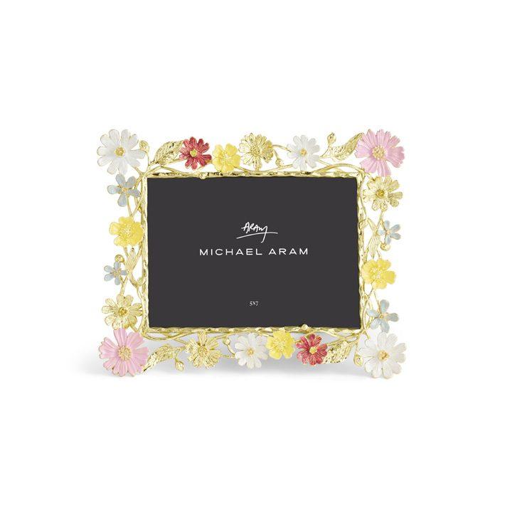 Enamel Wildflowers 5 x 7 Frame
