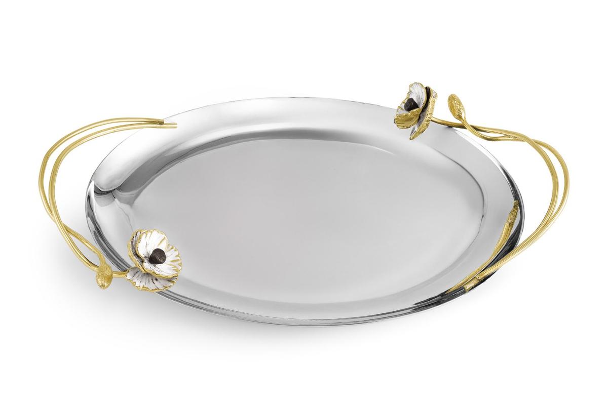 Anemone Small Oval Tray