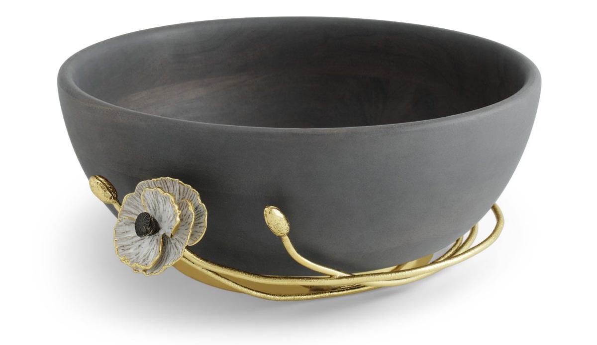 Anemone Wood Bowl