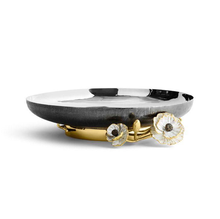 Anemone Medium Footed Platter