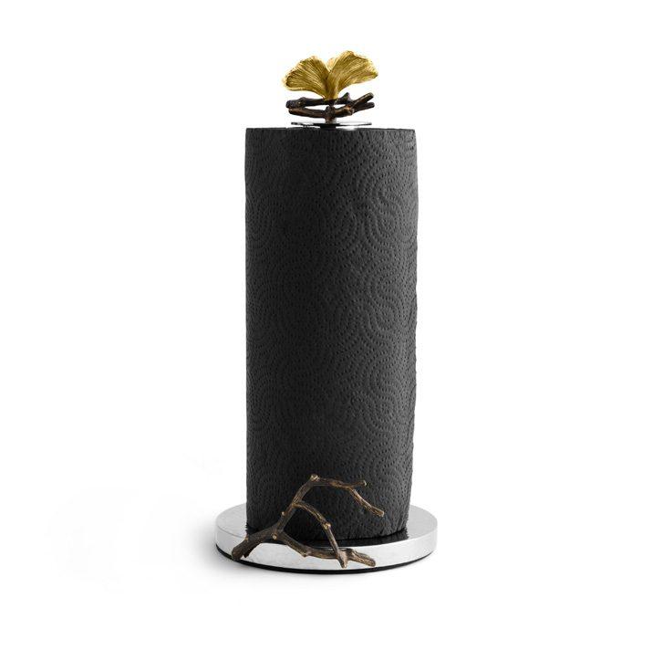 Butterfly Ginkgo Paper Towel Holder