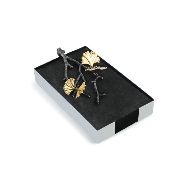 Butterfly Ginkgo Guest Towel Holder