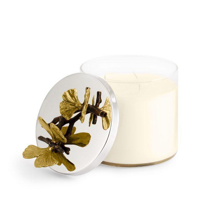 Marble Butterfly Ginkgo Candle