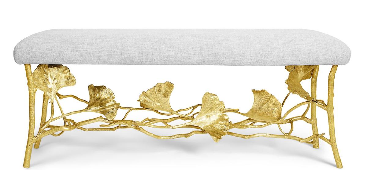 Golden Ginkgo Bench