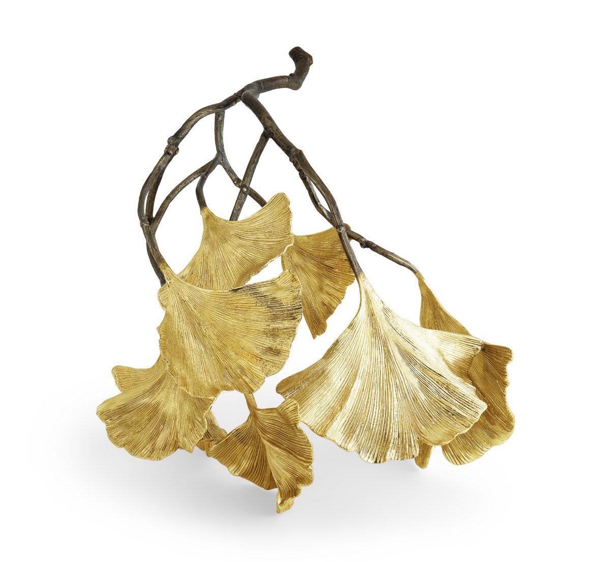 Fabric Golden Ginkgo Object
