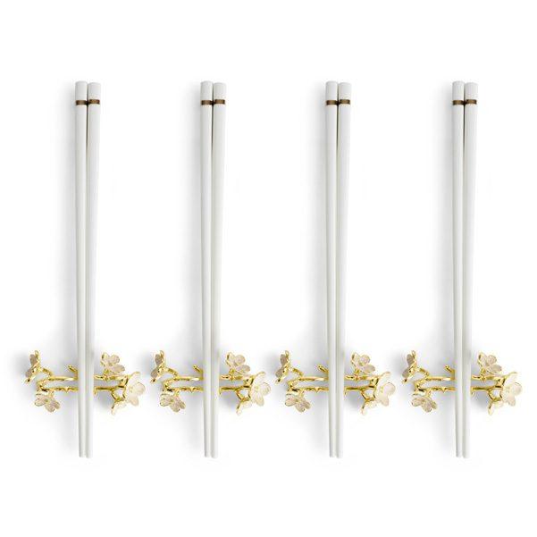Cherry Blossom Chopsticks & Stands Set