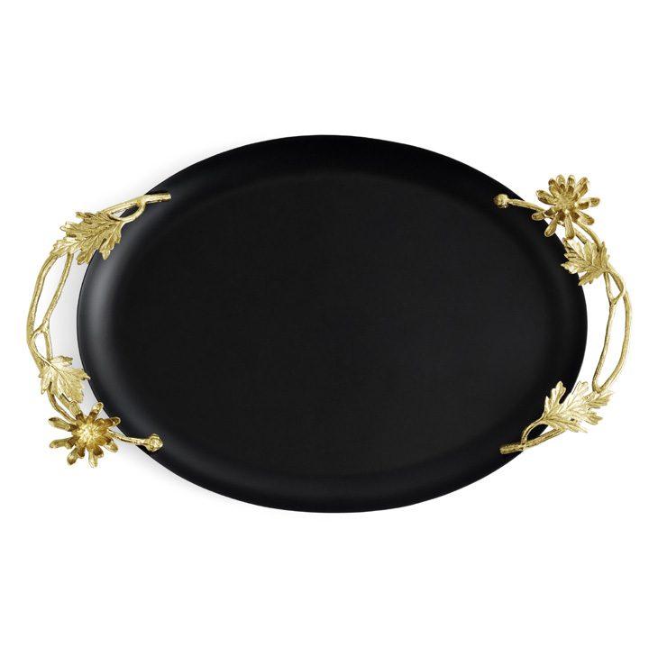 Dahlia Oval Tray