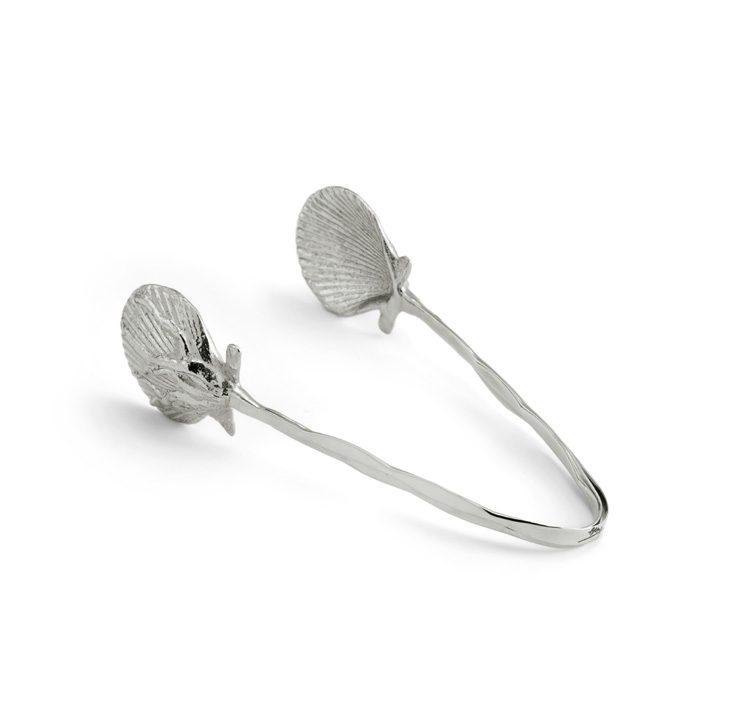 Sapphire Enamel Ocean Reef Ice Tongs