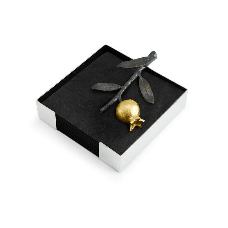Pomegranate Cocktail Napkin Holder
