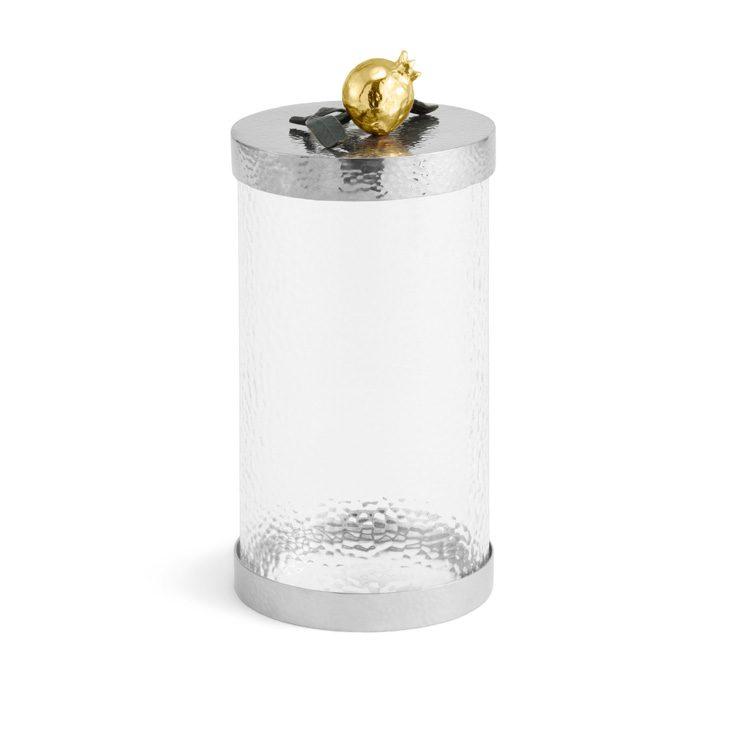 Glass Pomegranate Canister Small
