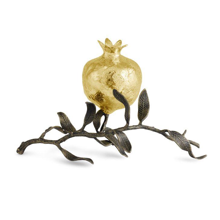 Goldplate 24K Pomegranate Centerpiece Vase